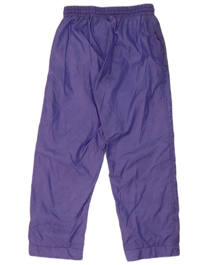 Vintage Herren-Trainingshose aus mittelviolettem Nylon