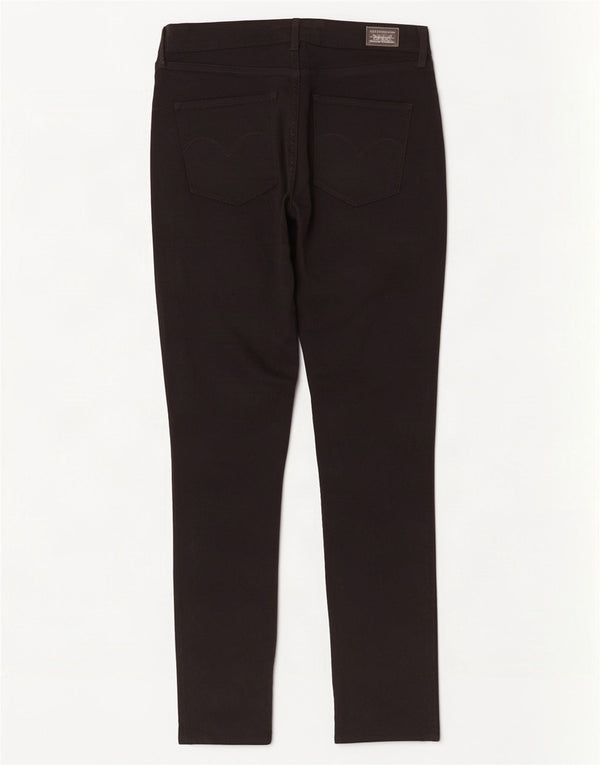 Levi's Damen High Rise Skinny Jeans W30 L30 Schwarze Baumwolle