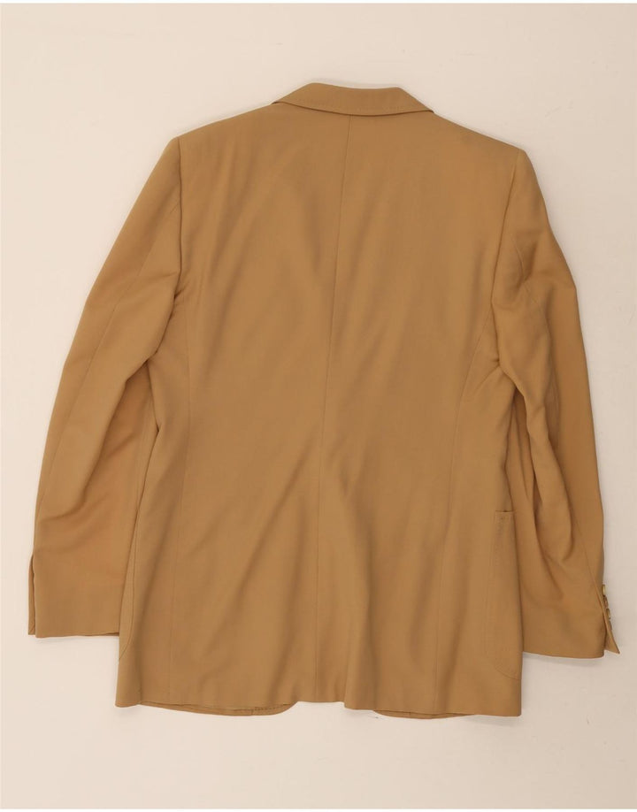 Vintage Herren 2-Knopf-Anzug UK 38 Medium W36 L29 Beige