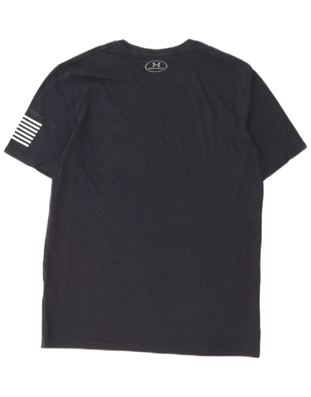 UNDER ARMOUR Herren Heat Gear Graphic T-Shirt Top Mittelschwarze Baumwolle