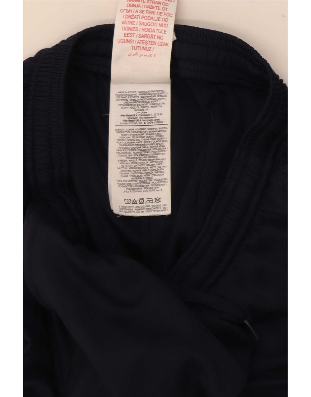 Nike Dri Fit Trainingshose für Jungen, 13–14 Jahre, XL, Marineblau, Polyester