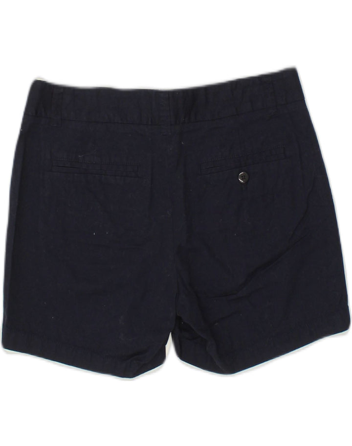 J. CREW Womens Chino Shorts W30 Medium Navy Blue Cotton | Vintage J. Crew | Thrift | Second-Hand J. Crew | Used Clothing | Messina Hembry 