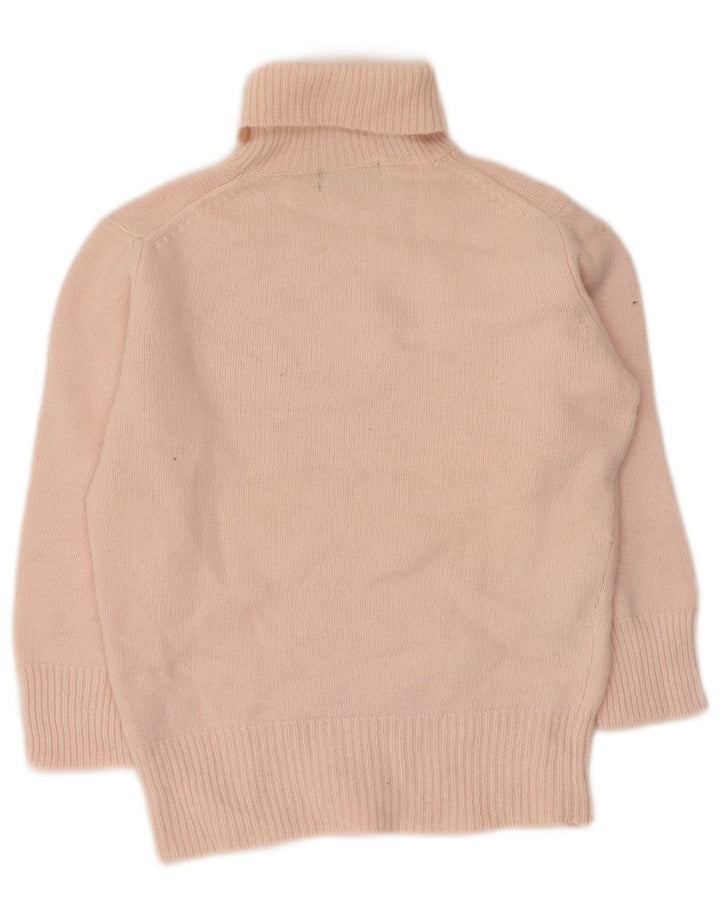 Hobbs Damen-Pullover mit 3/4-Ärmeln und Rollkragen, Gr. 12, Mittelrosa