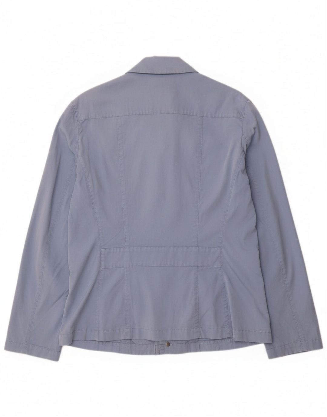 PAUL & SHARK Womens Bomber Jacket UK 18 XL Blue Cotton