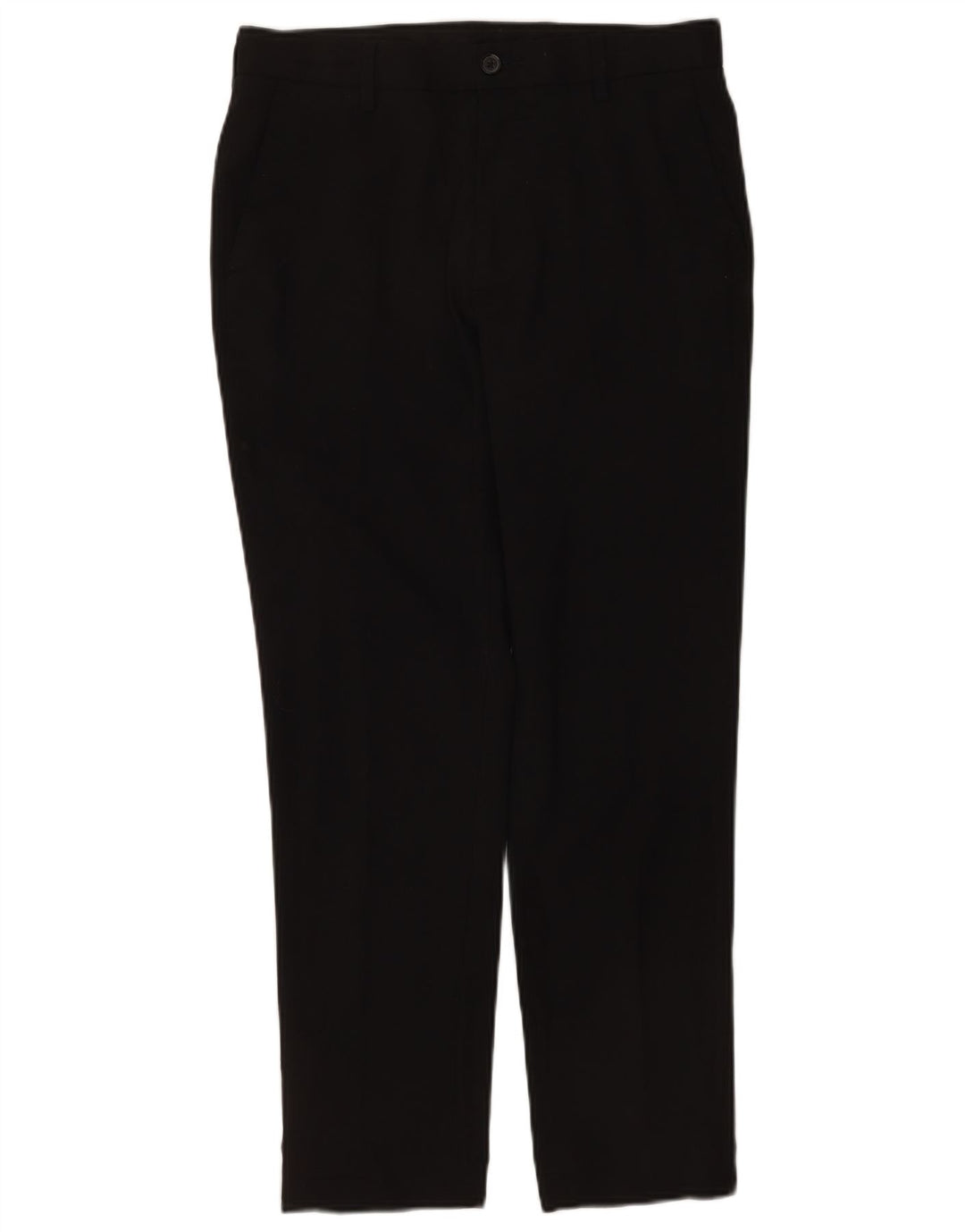 Marks & Spencer Herren Slim Fit Chinohose W30 L29 Schwarz Polyester