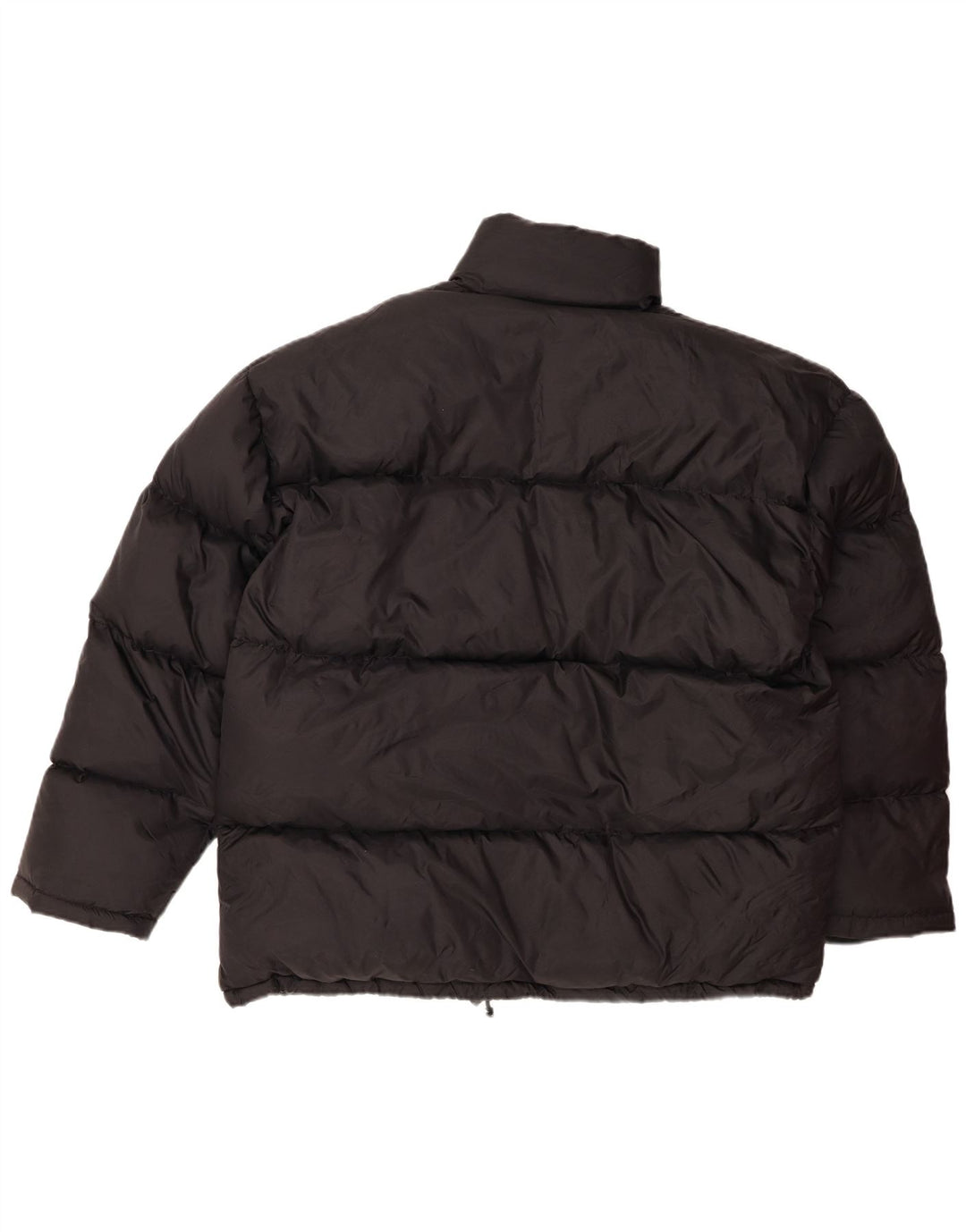 VINTAGE Mens Padded Jacket UK 42 XL Black Polyamide