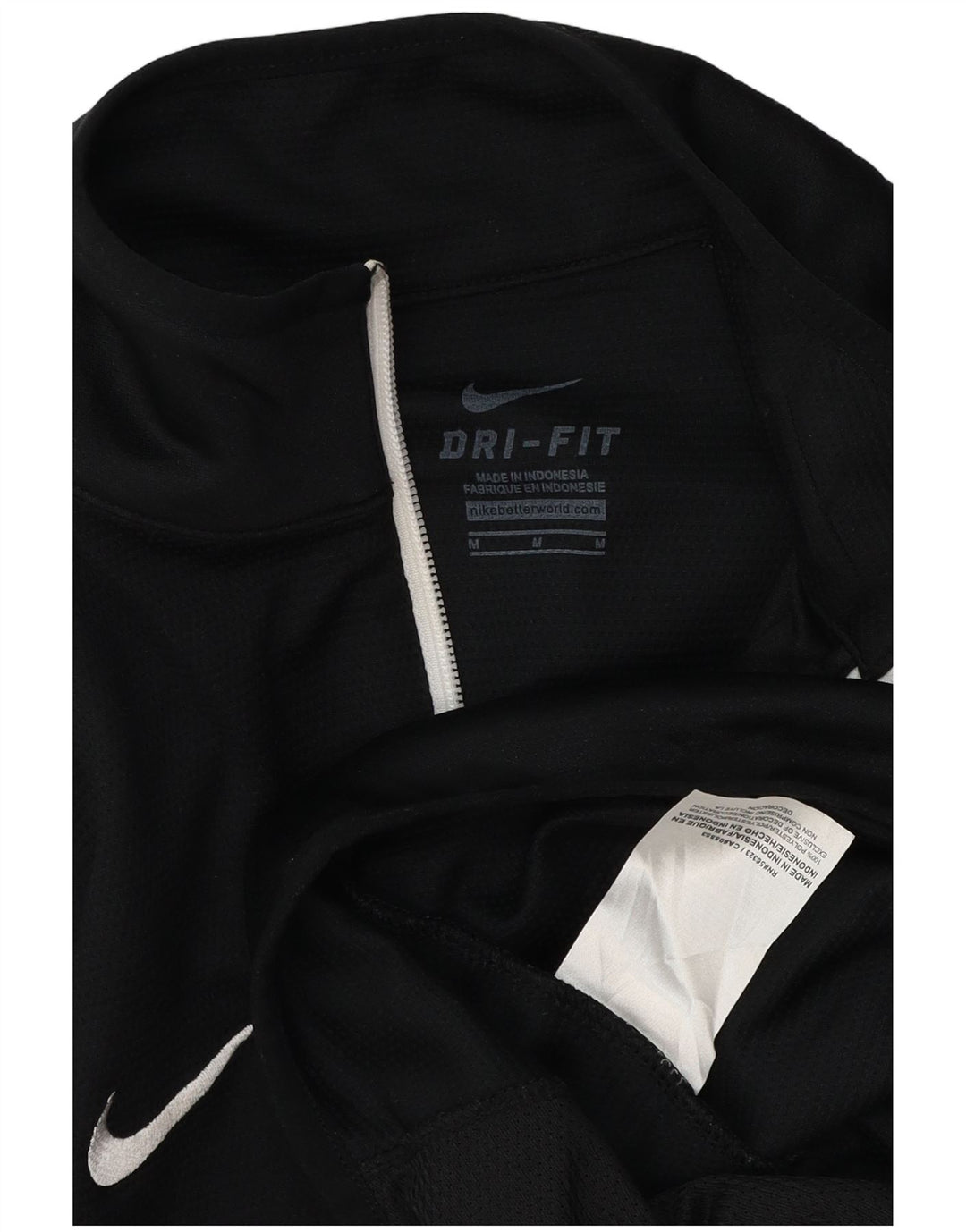 Nike Damen-Trainingsanzugoberteil mit Grafik, Größe UK 14, Mittelschwarz, Polyester