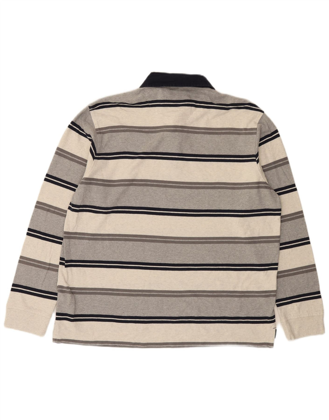 Marks & Spencer Herren Langarm-Rugby-Poloshirt XL Mehrfarbig