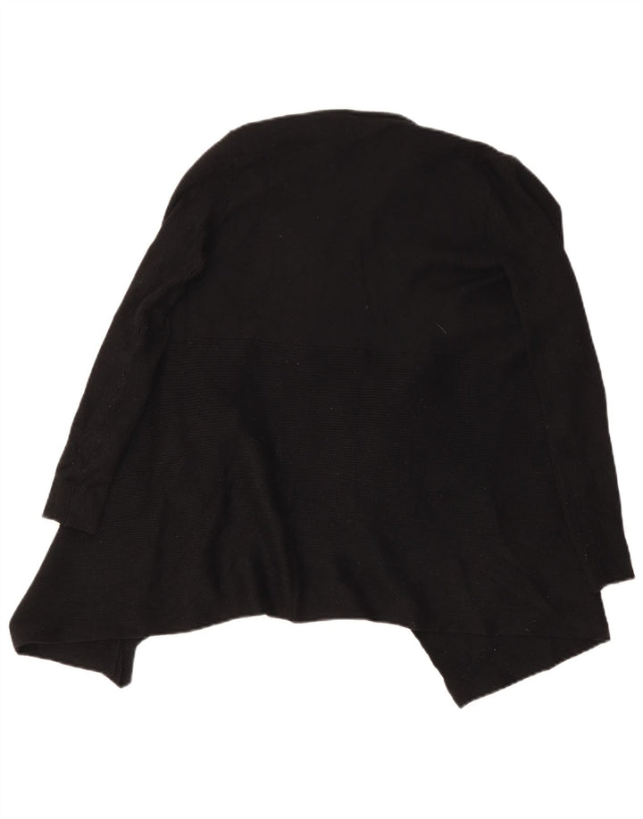 Offener Cardigan-Pullover für Damen von Zara, Gr. 10, Größe S, Schwarz