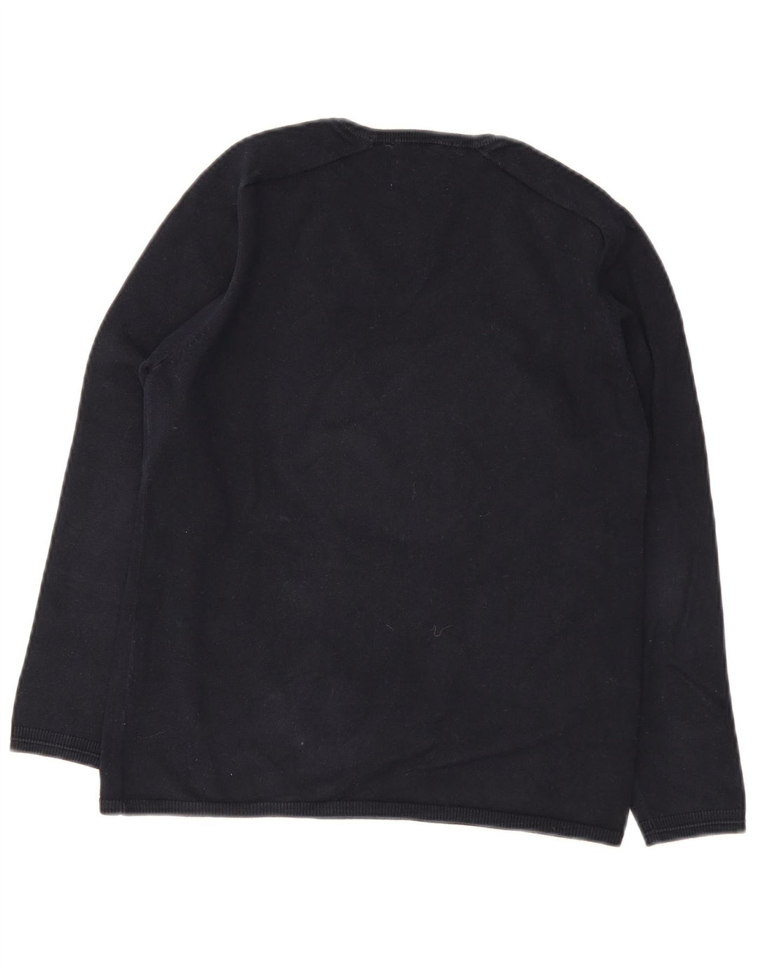 Zara Jungen-Pullover mit V-Ausschnitt, 11–12 Jahre, Schwarz