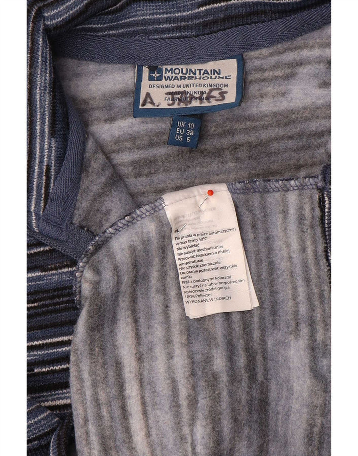 Mountain Warehouse Damen-Pullover mit Reißverschluss am Hals, Gr. 10, Marineblau