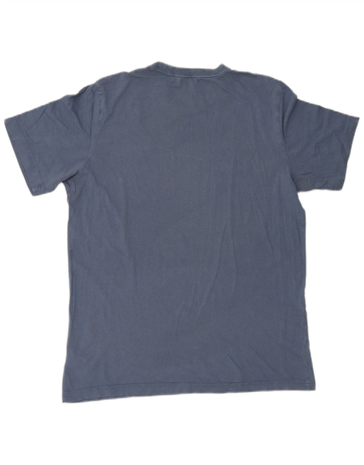 Adidas Herren-T-Shirt mit Grafik, mittelgroß, marineblau, Baumwolle