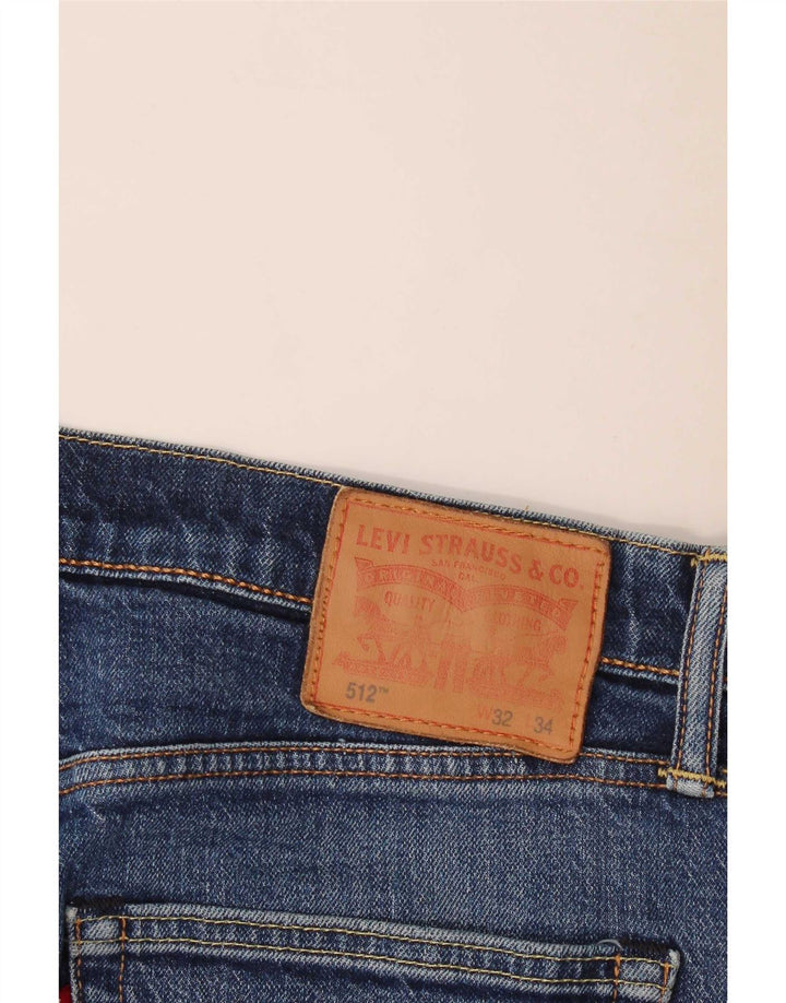 Levi's Herren 512 Slim Tapered Jeans W32 L28 Blau