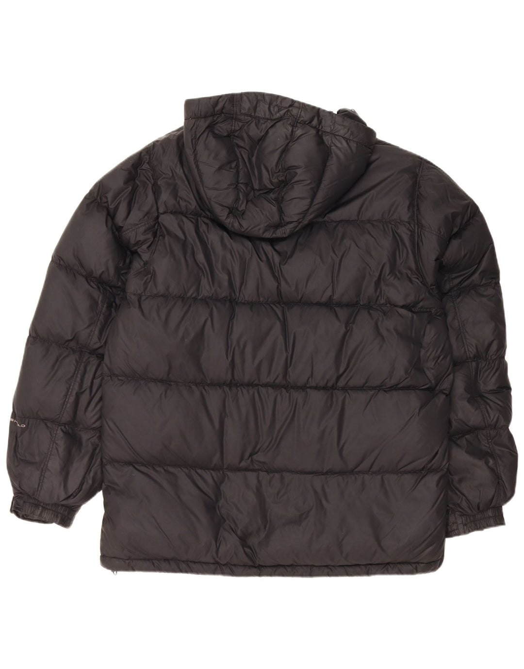 Columbia Herren Omni-Shield Hooded Wattierte Jacke UK 38 Mittelschwarzes Nylon
