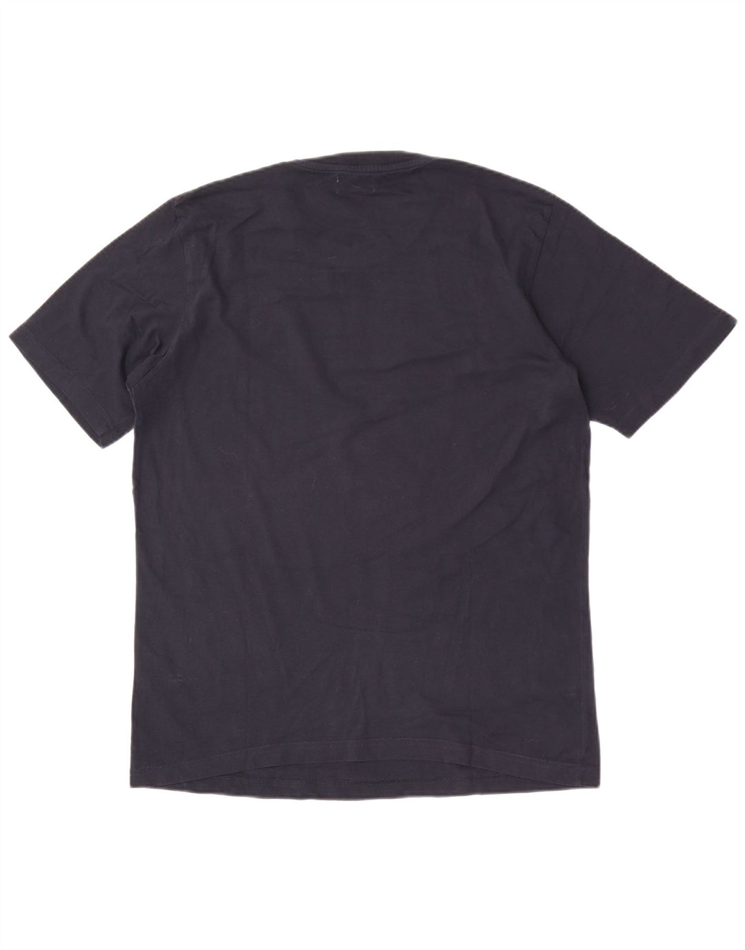 Kappa Herren T-Shirt Top Large Marineblau Baumwolle