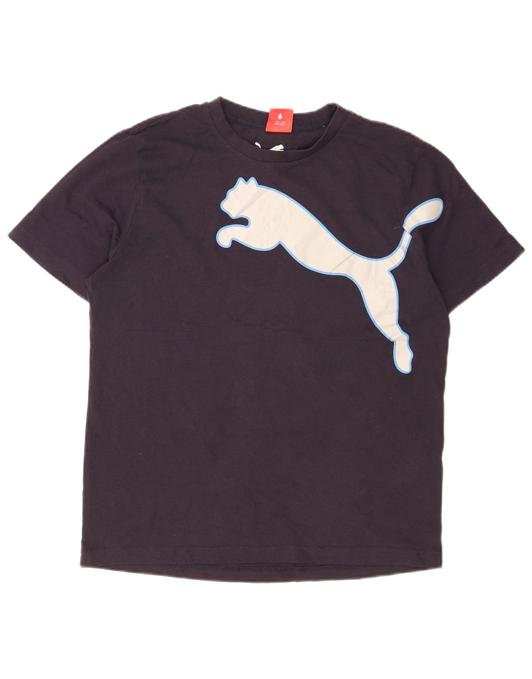 Puma Herren T-Shirt mit Grafik, mittelgroß, Marineblau