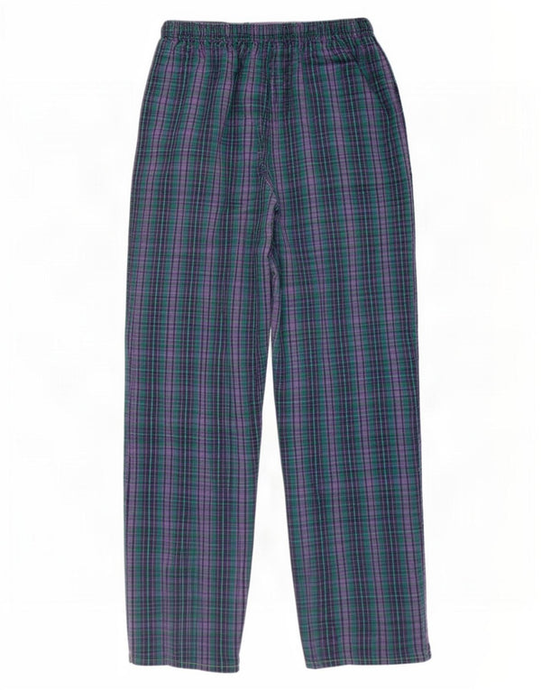 St. Bernard Damen-Hose, kurz geschnitten, UK 44, Größe L, W33, L26, grün kariert