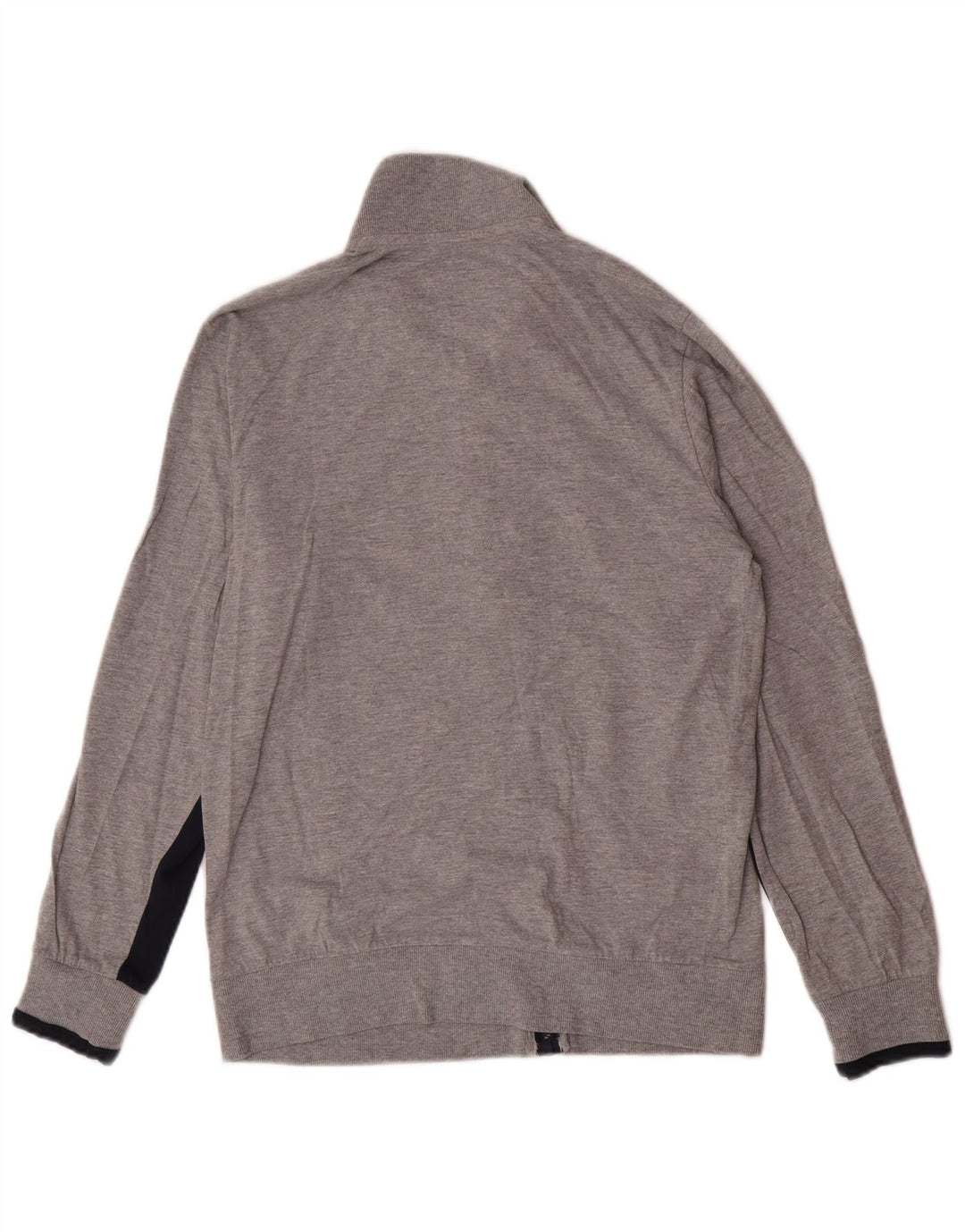Lotto Herren-Trainingsanzug-Oberteil, Jacke, Größe S, Grau, Colourblock-Baumwolle