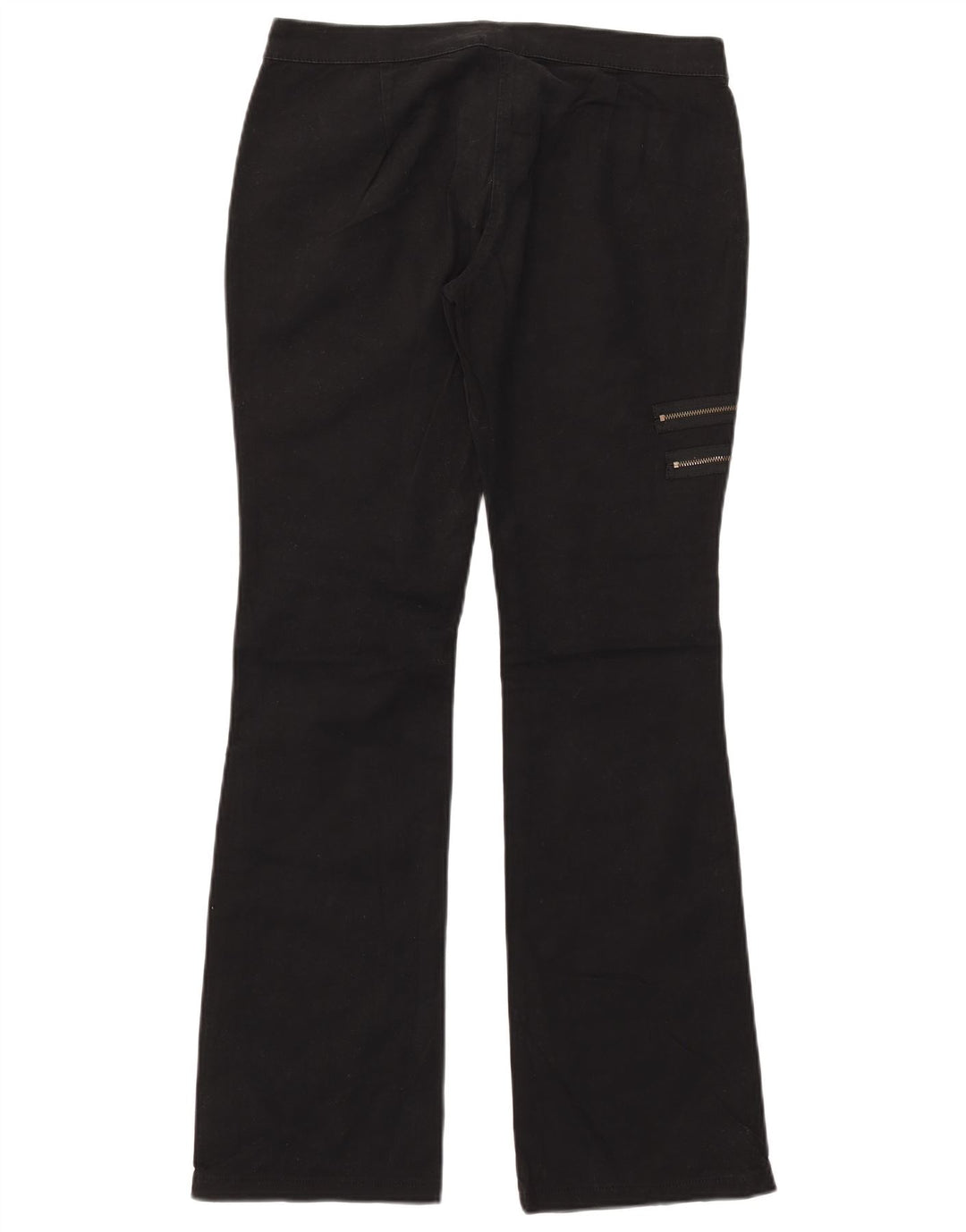 Guess Bootcut-Cargohose für Damen, W31, L32, schwarze Baumwolle