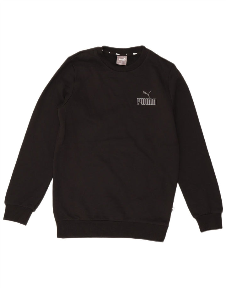 Puma Herren Graphic Sweatshirt Pullover XS Schwarz Baumwolle