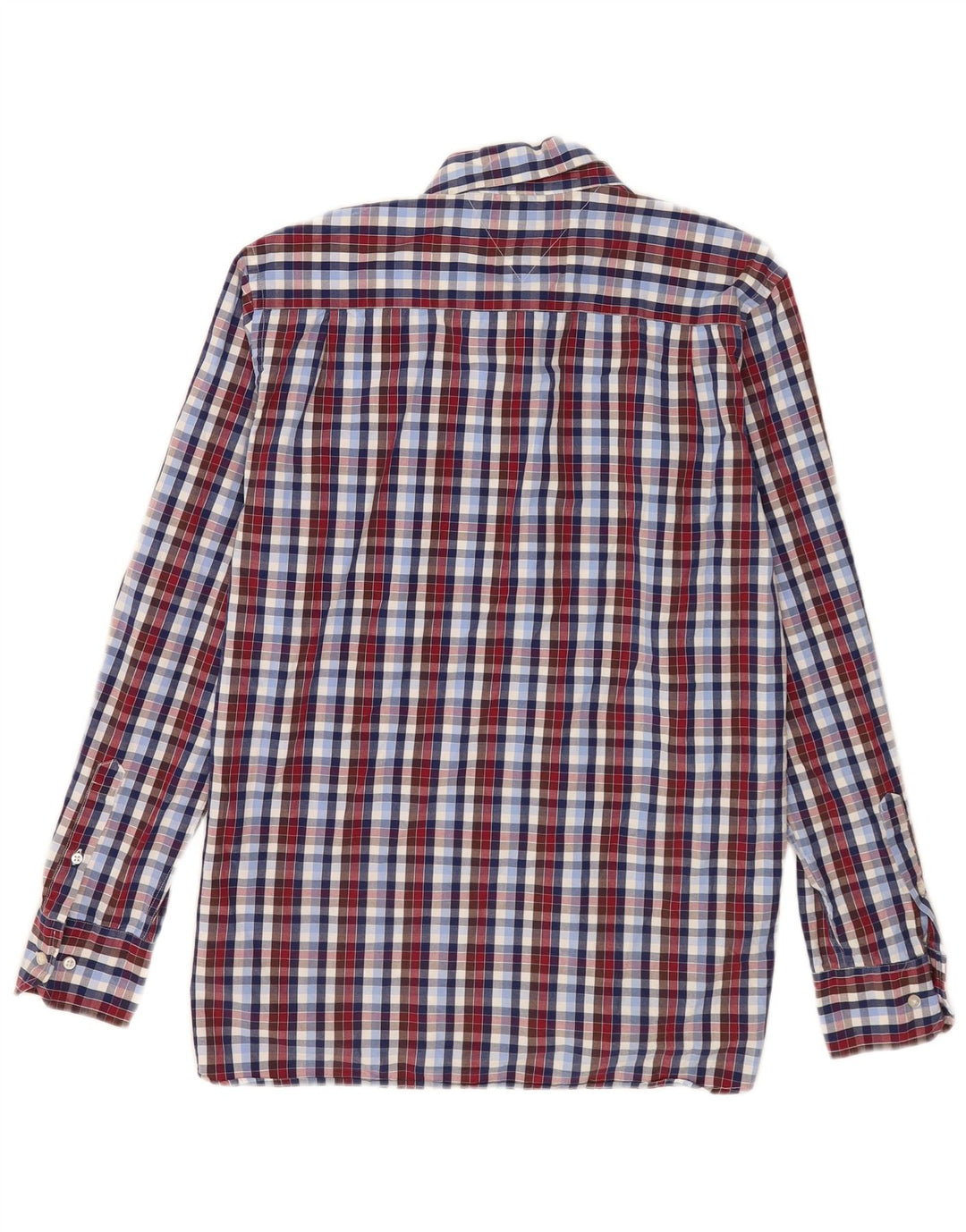 Tommy Hilfiger Herrenhemd Größe 15 1/2 16 Medium Mehrfarbig kariert