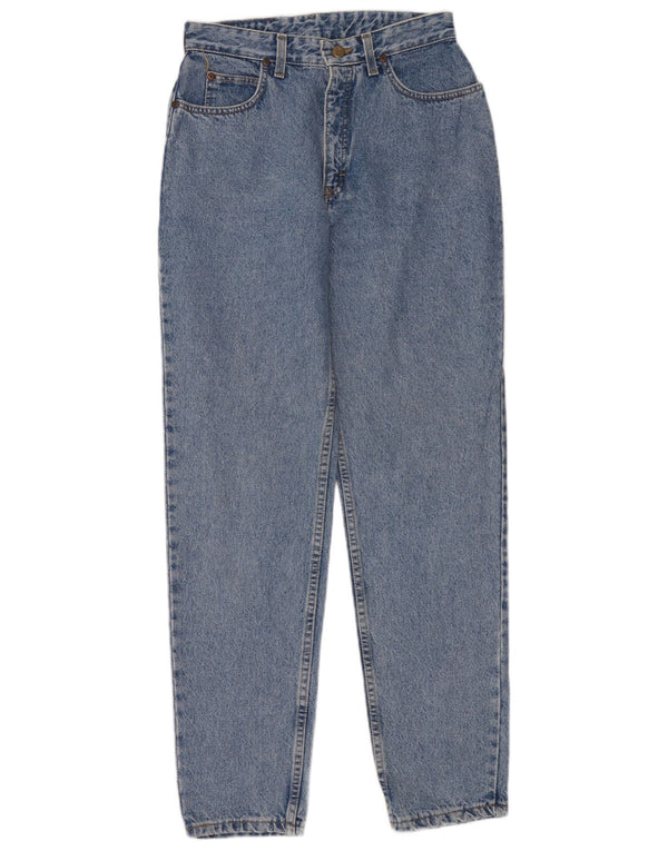 Lee Damen Virginia High Waist Tapered Jeans US 12 Large W28 L31 Blau