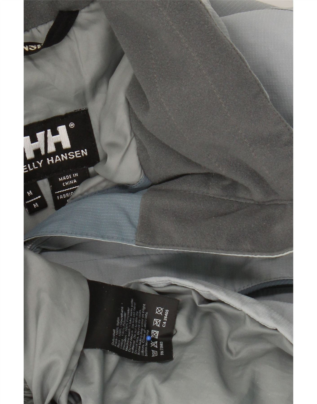 HELLY HANSEN Damen Windjacke mit Kapuze, UK 14, mittelblaues Nylon