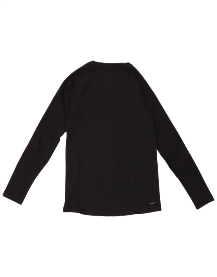 Adidas Jungen Climacool Top Langarm 13-14 Jahre Schwarz Polyester