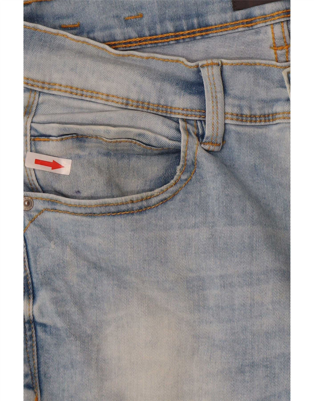 Zara Herren Slim Jeans EU 40 Medium W31 L26 Blaue Baumwolle