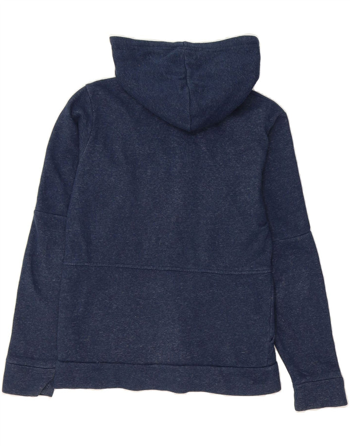 ADIDAS Mens Zip Hoodie Sweater XS Navy Blue Vintage Adidas and Second-Hand Adidas from Messina Hembry 