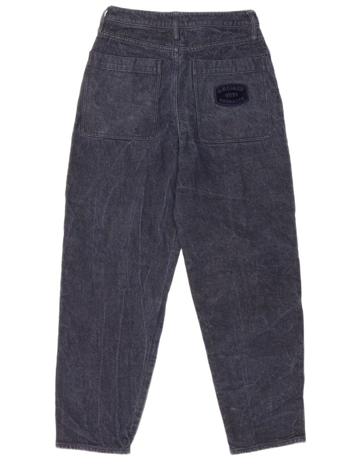 Armani Exchange Damen Tapered Jeans US 4 Small W26 L27 Marineblau