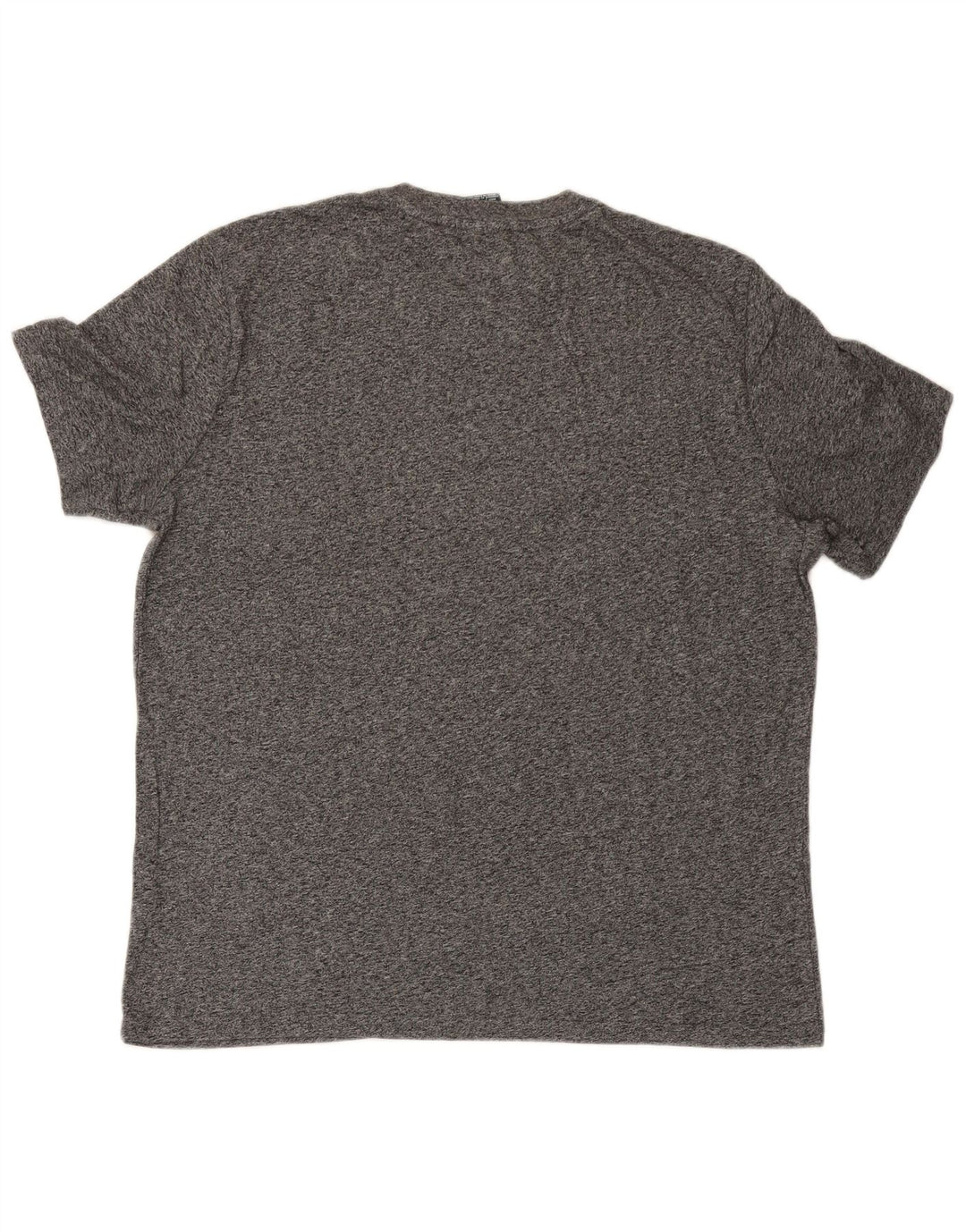 CHAMPION Mens Graphic T-Shirt Top Large Grey Flecked Cotton