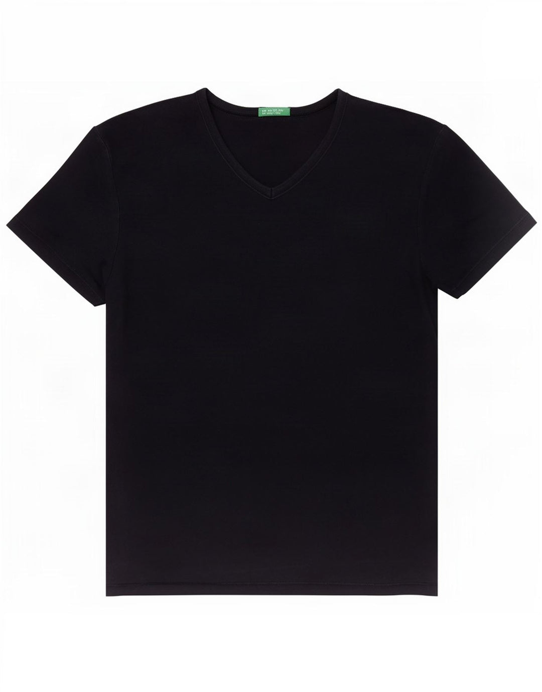 Benetton Damen T-Shirt Top UK 12 Medium Marineblau