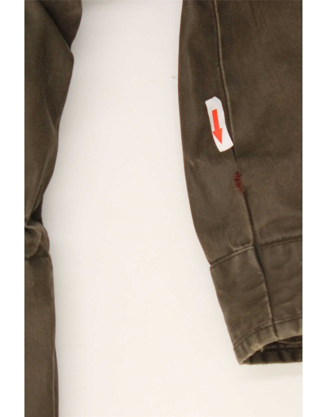 Superdry Herren-Parka mit Kapuze, UK 40, Größe L, Khaki, Polyester