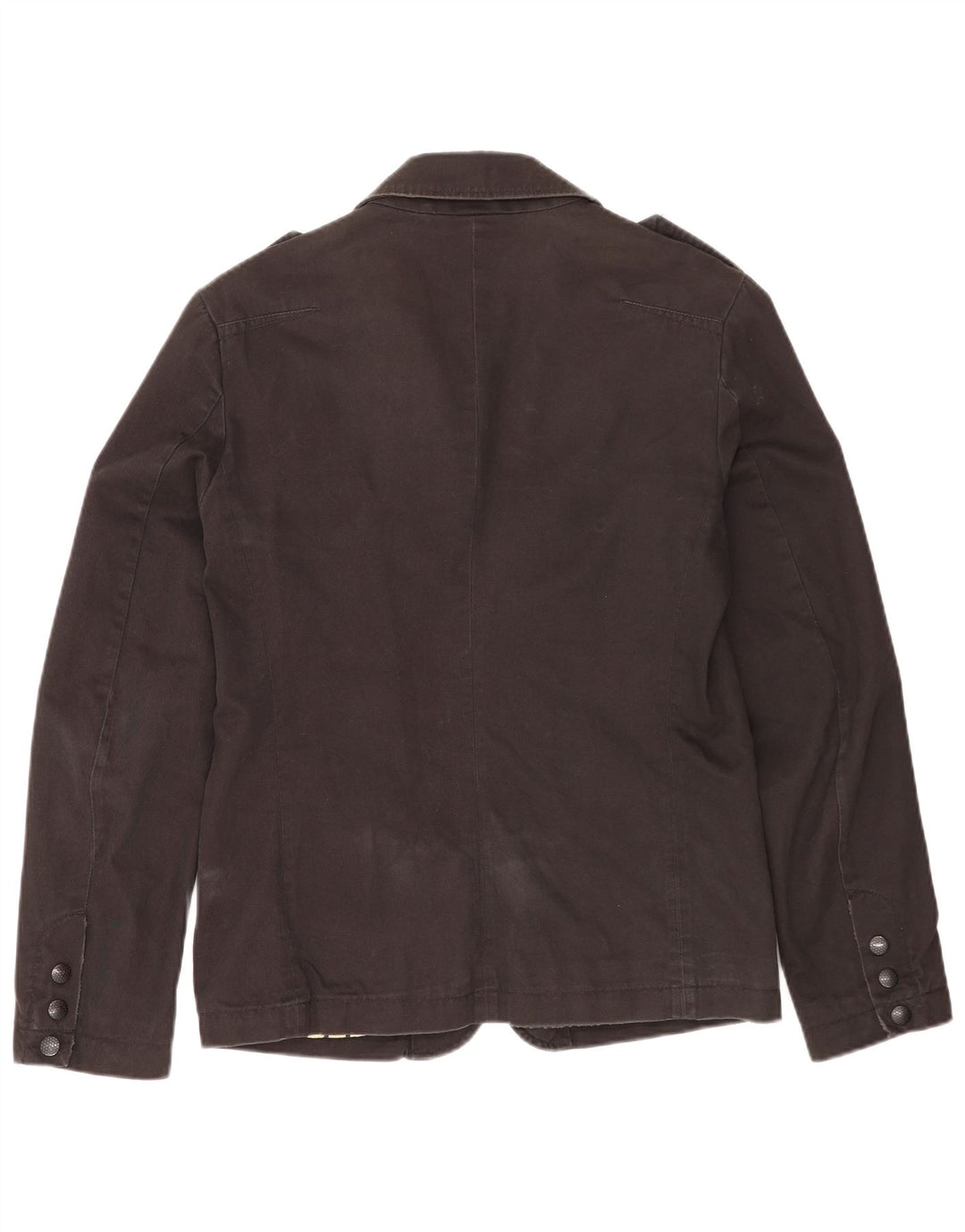 Diesel Herren Militär Militärjacke UK 40 Large Schwarz