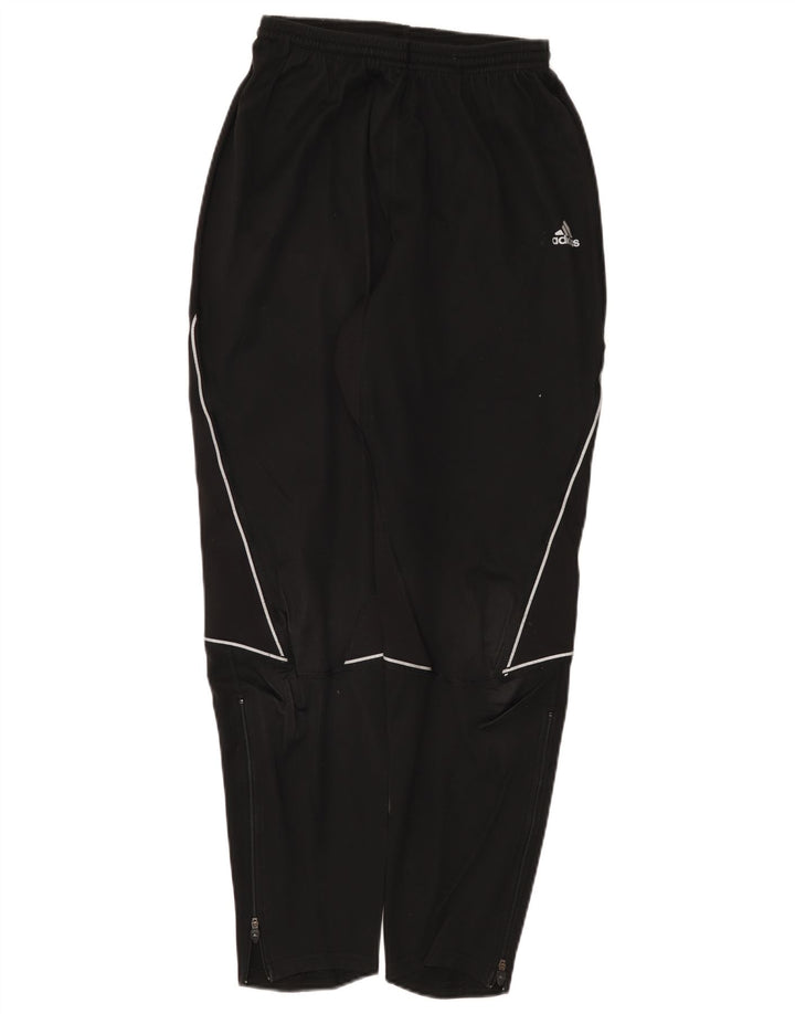 Adidas Herren-Trainingshose, groß, aus schwarzem Polyester