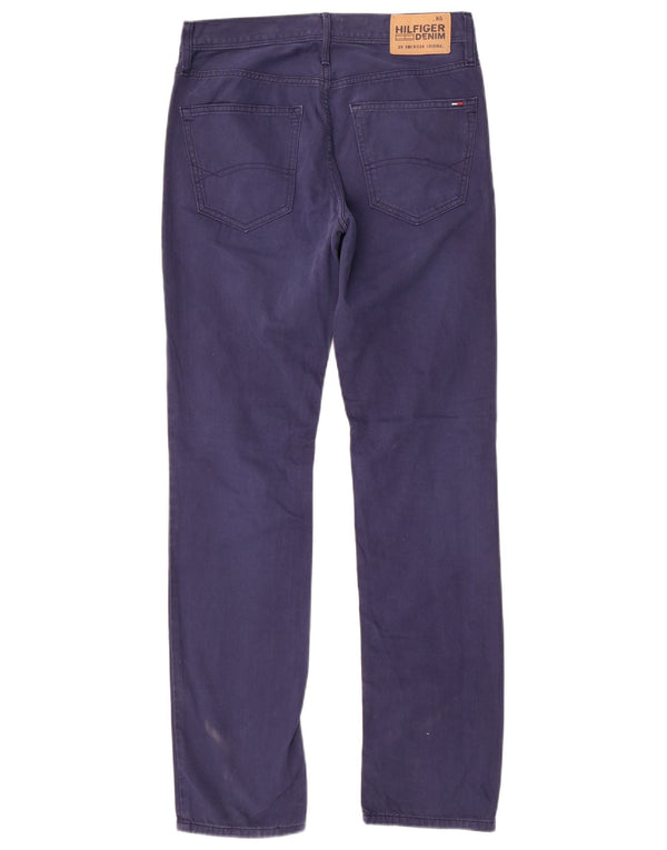 Tommy Hilfiger Herren Straight Jeans W30 L32 Marineblau Baumwolle