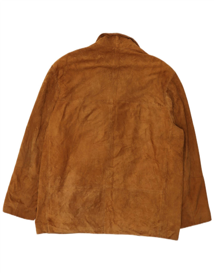 Conbipel Herren Wildlederjacke IT 52 Large Beige Leder