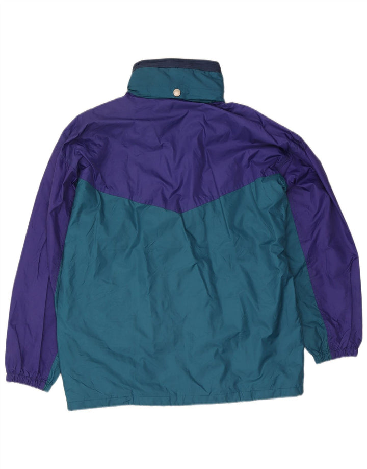 Brugi Herren-Trainingsanzug mit Kapuze, Jacke, Größe S, Marineblau, Farbblock