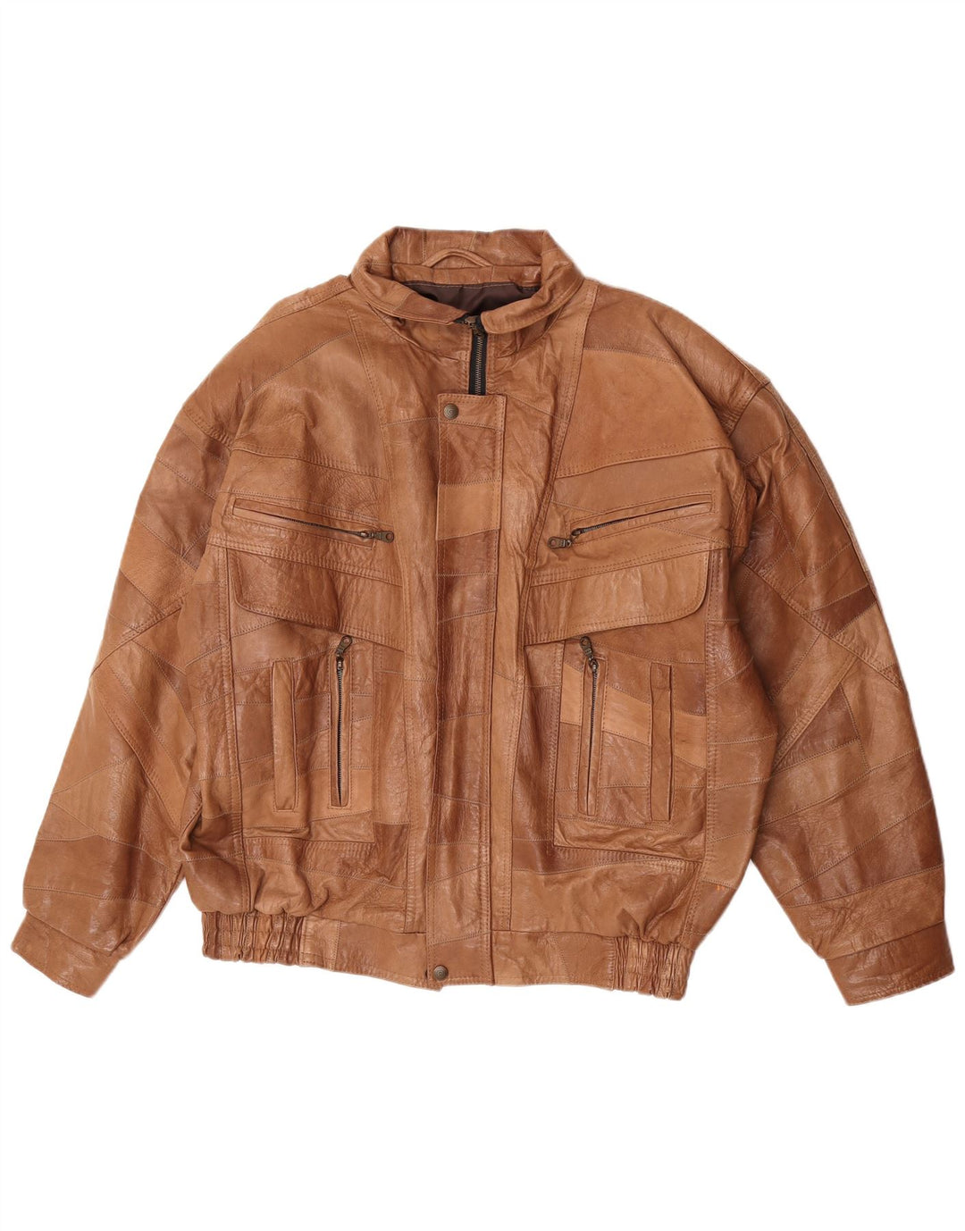 Missoni Herren Lederjacke UK 42 XL Braun