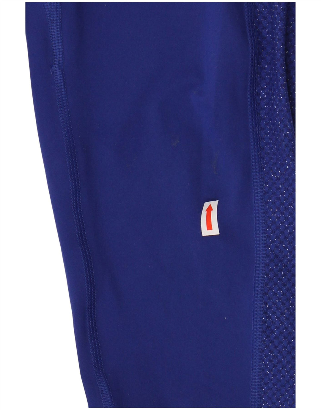 NIKE Damen Graphic Leggings UK 12 Mittelblaues Polyester