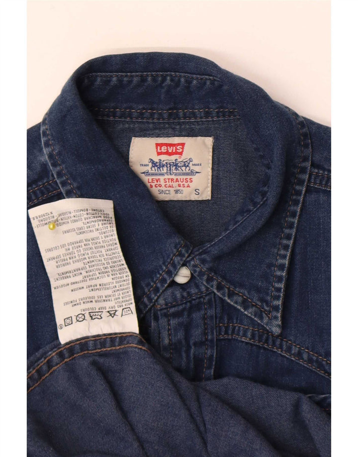Levi's Herren-Jeanshemd, kleine blaue Baumwolle