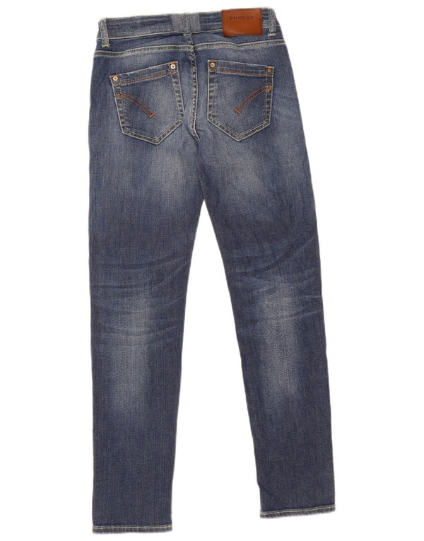 Dondup Damen Monroe Slim Jeans W29 L28 Blaue Baumwolle