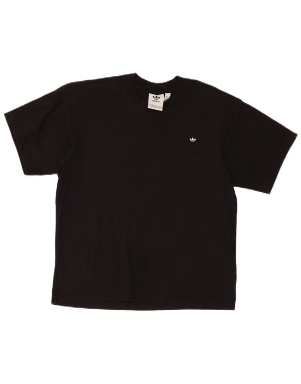 Adidas Herren T-Shirt Top XS Schwarz Baumwolle