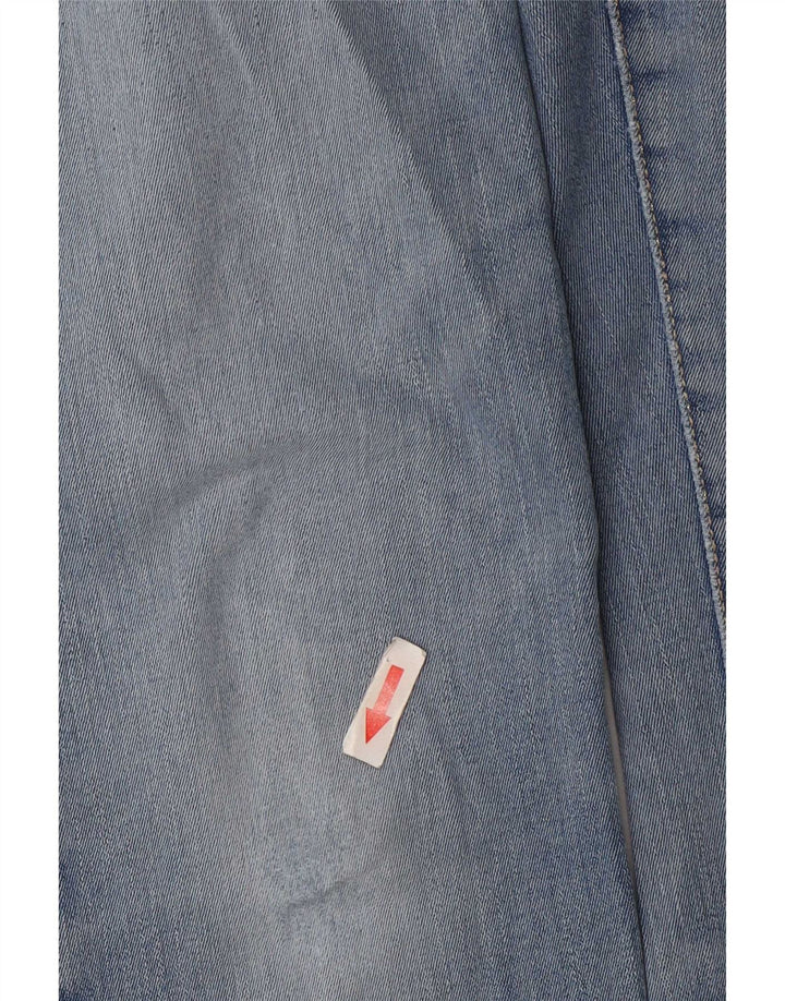 Diesel Damen Ronhoir Regular Bootcut Jeans W28 L32 Blaue Baumwolle