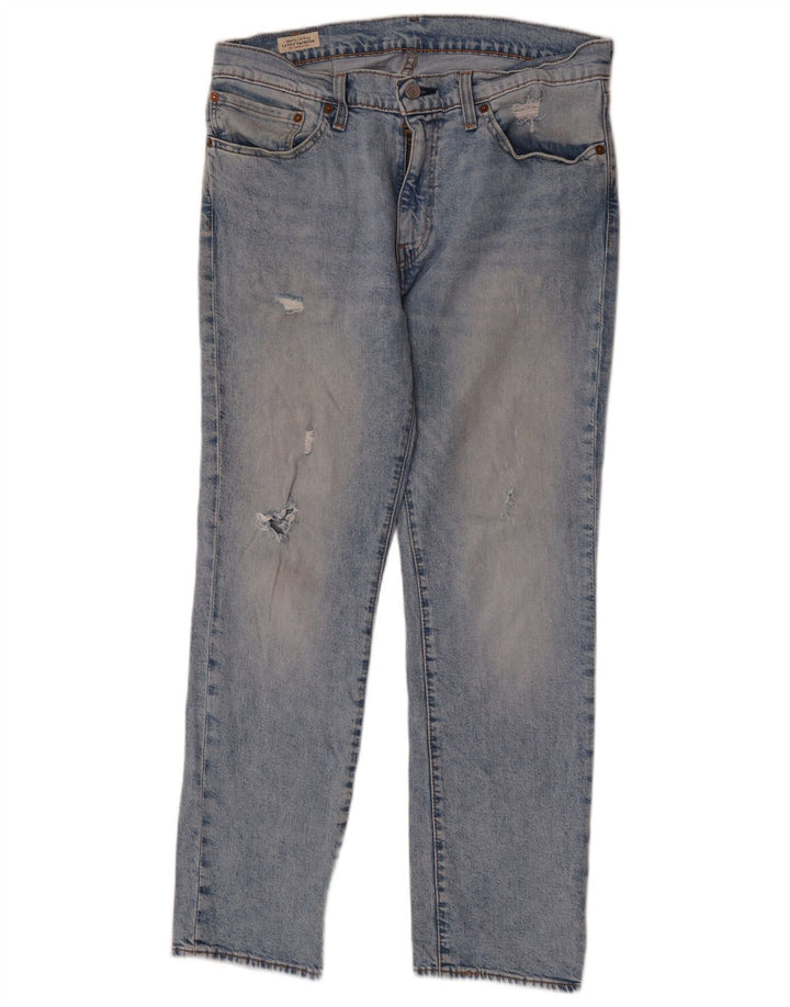 Levi's Herren 511 Slim Jeans W34 L30 Blaue Baumwolle