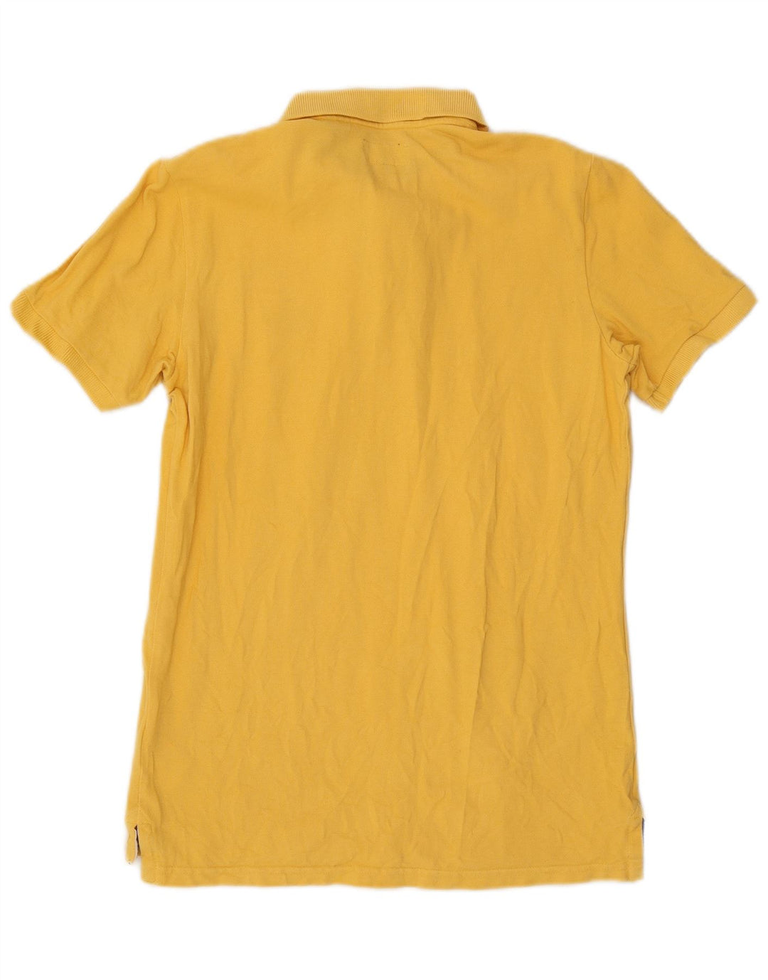 Superdry Herren-Poloshirt aus mittelgelber Baumwolle