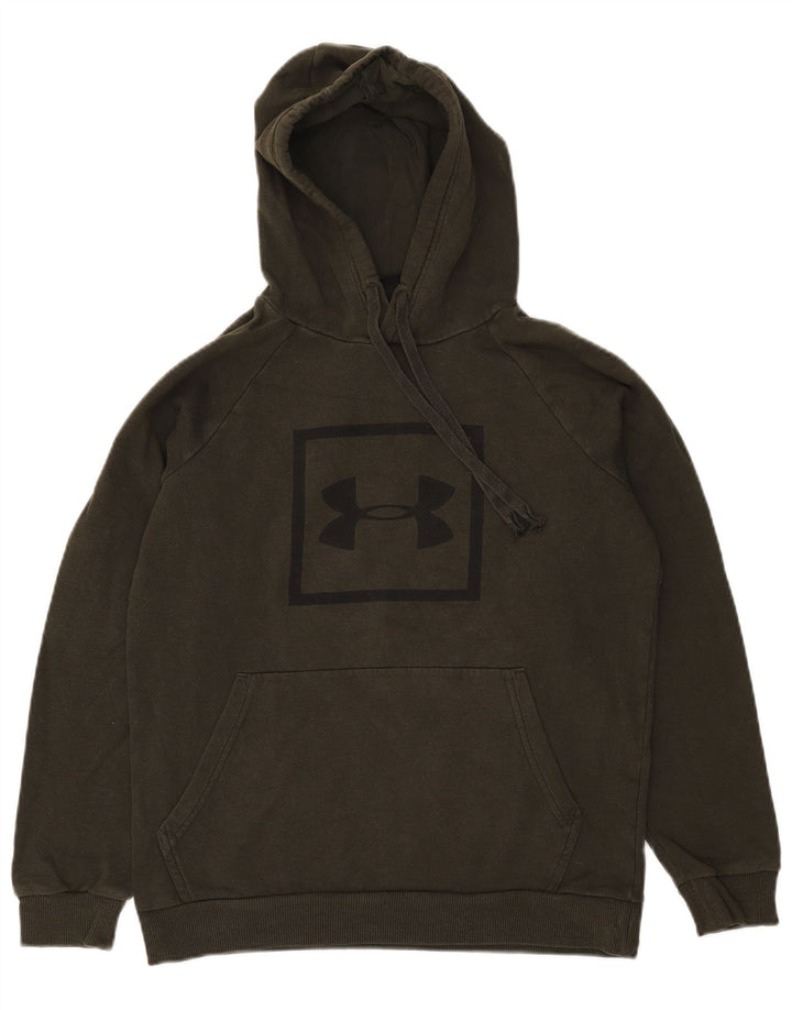 Under Armour Herren-Kapuzenpullover mit Grafik, Größe S, Khaki