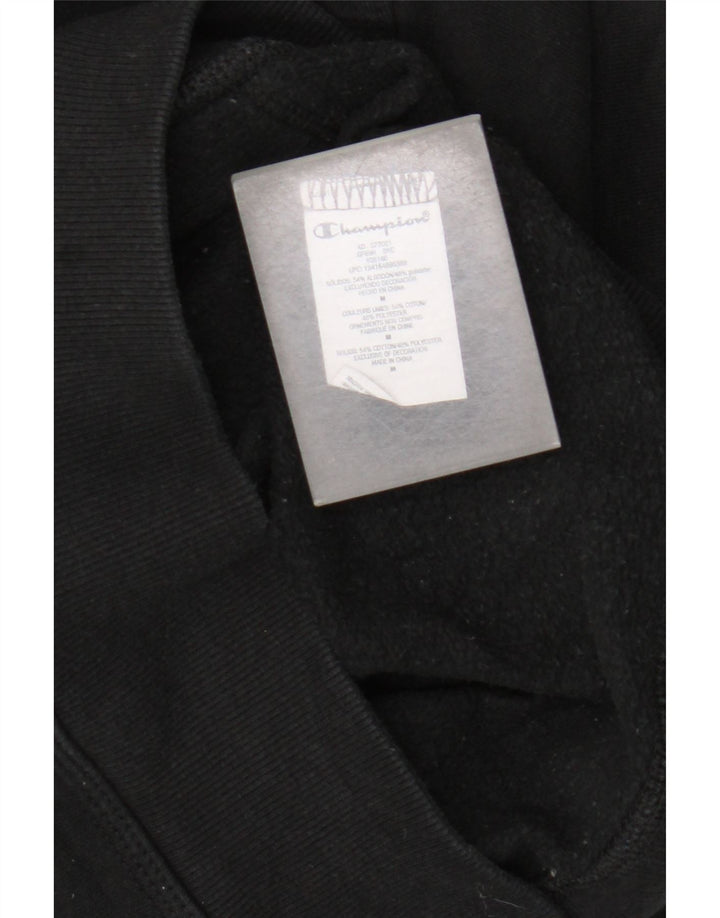 Champion Herren-Kapuzenpullover aus mittelschwarzer Baumwolle
