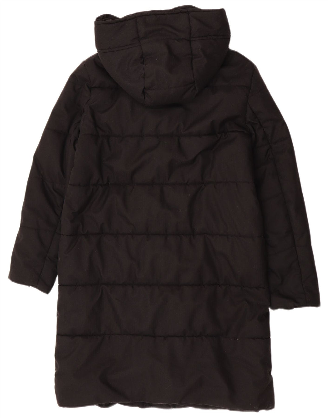 Crew Clothing Damen Kapuzenmantel mit regulärer Passform, gepolstert, UK 14, Mittelschwarz